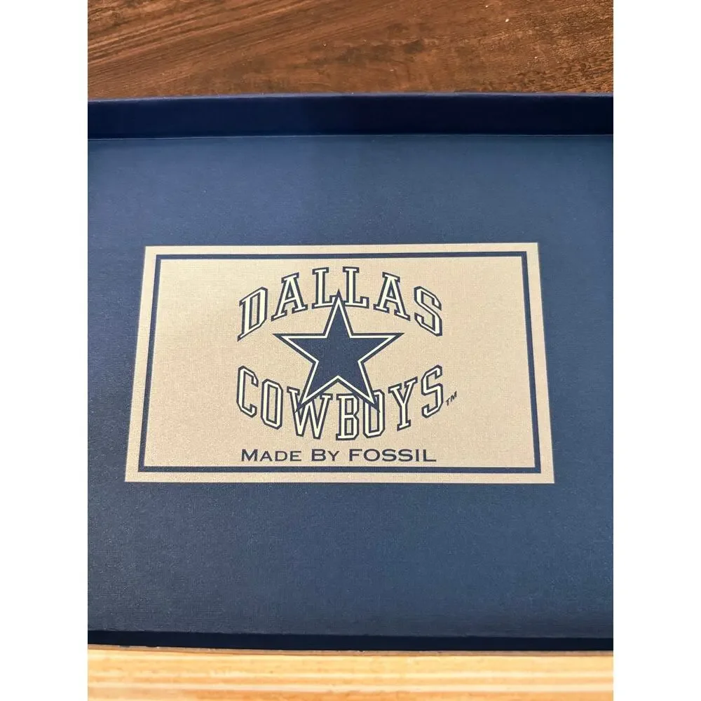 NEW Vintage 1993 Dallas Cowboys Fossil Watch Sportswear Texas Football DEADSTOCK